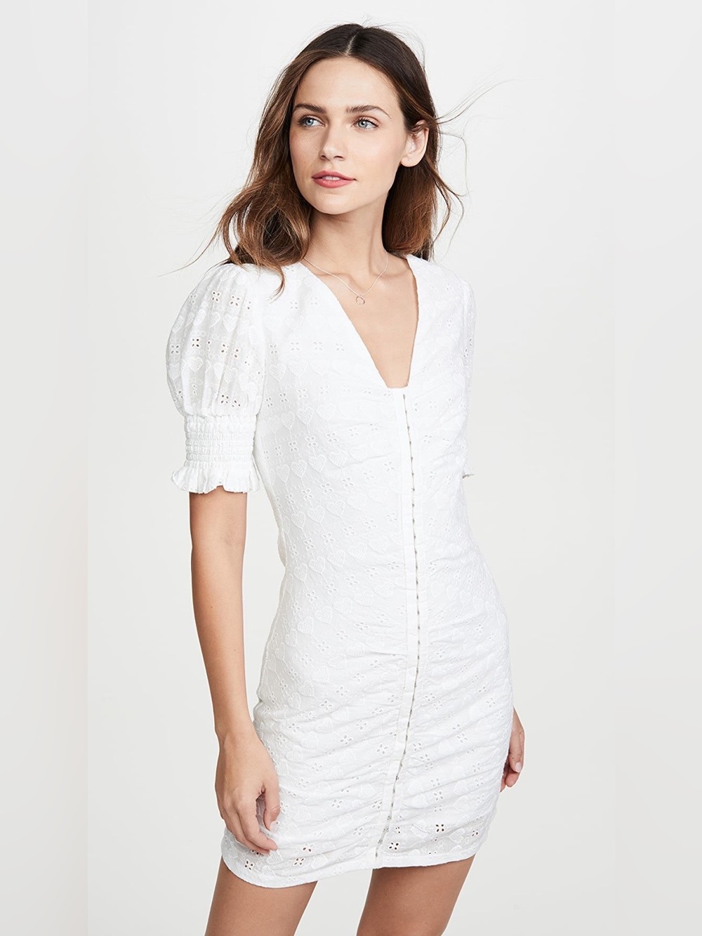 Heart Eyelet Dress